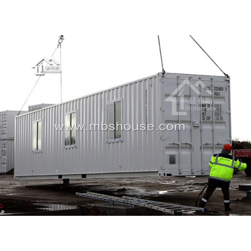 Fabriek op maat modern geprefabriceerd transformatiekliniek verzendcontainerhuis