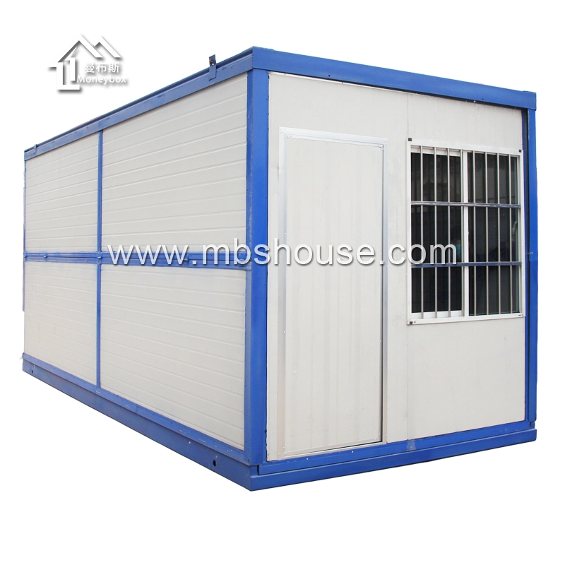 Eenvoudig te installeren opvouwbaar containerhuis, opvouwbare containeropvang, opvouwbaar containerhuis