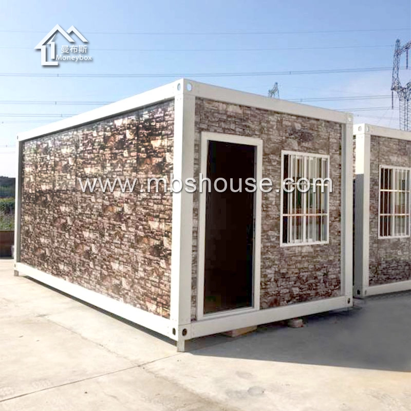 Op maat gemaakte afneembare geprefabriceerde containerhuizen met stalen structuurframe