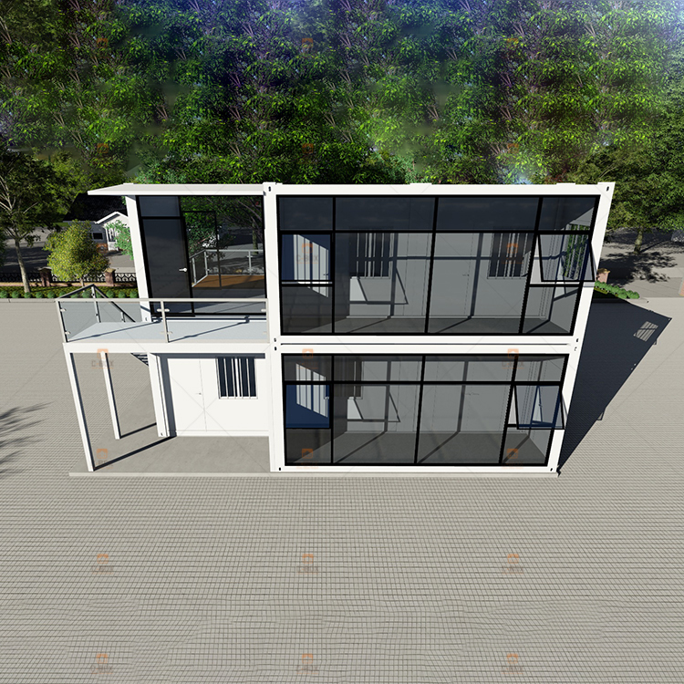 geprefabriceerd flatpack containerhuis