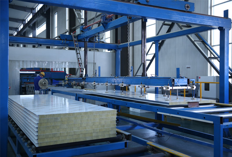 PPGI Rock Wool Cleanroom-wandpaneel