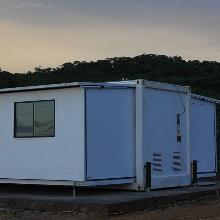 Australië verplaatsbaar 20ft 40ft uitbreidbaar containerhuis met badkamer