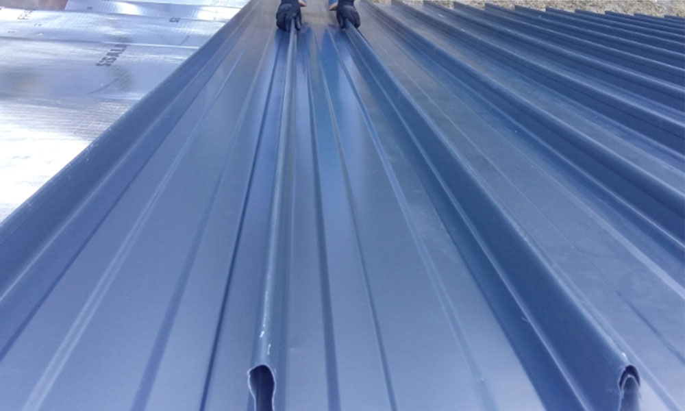 aluminium zinkkleur dakplaat