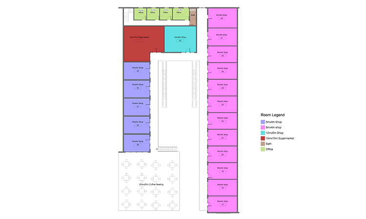 Somalië winkelcentrum