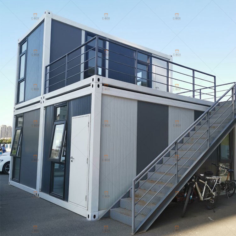 ontwerp van een containerwagenhuis