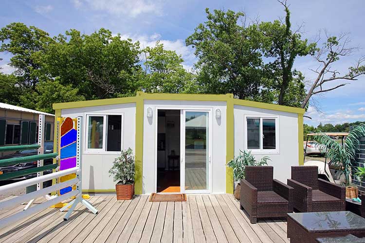 Baofeng uitbreidbaar containerhuis prefab uitbreidbare kleine huizen