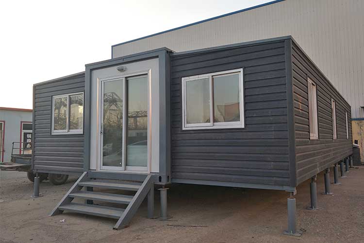 Uitbreidbaar containerhuis