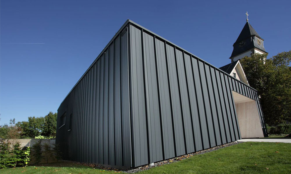 aluminium panelen voor daksystemen met grote overspanningen