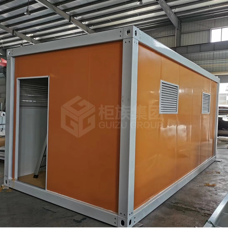 Mobiel afneembaar modulair huis voor kamperen op het terrein