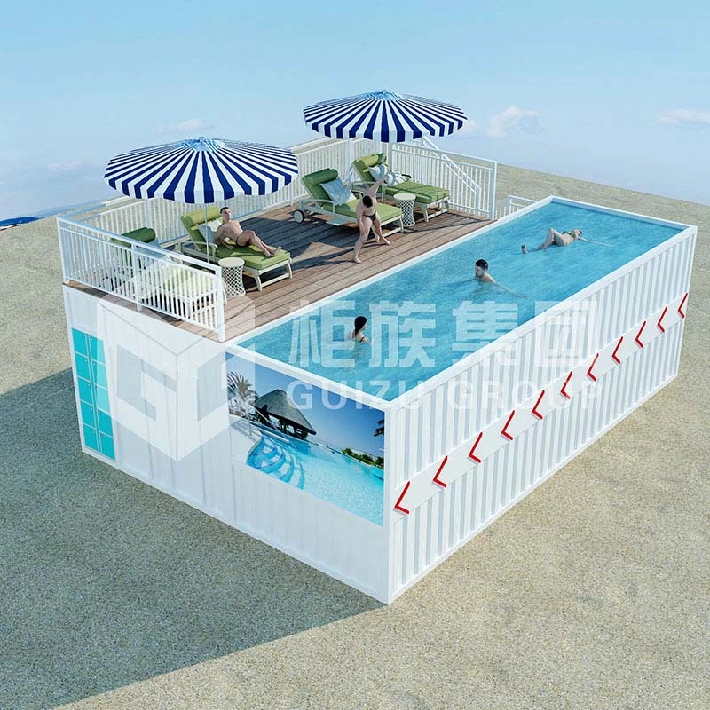 Verzending Containerzwembad met goed ontwerp