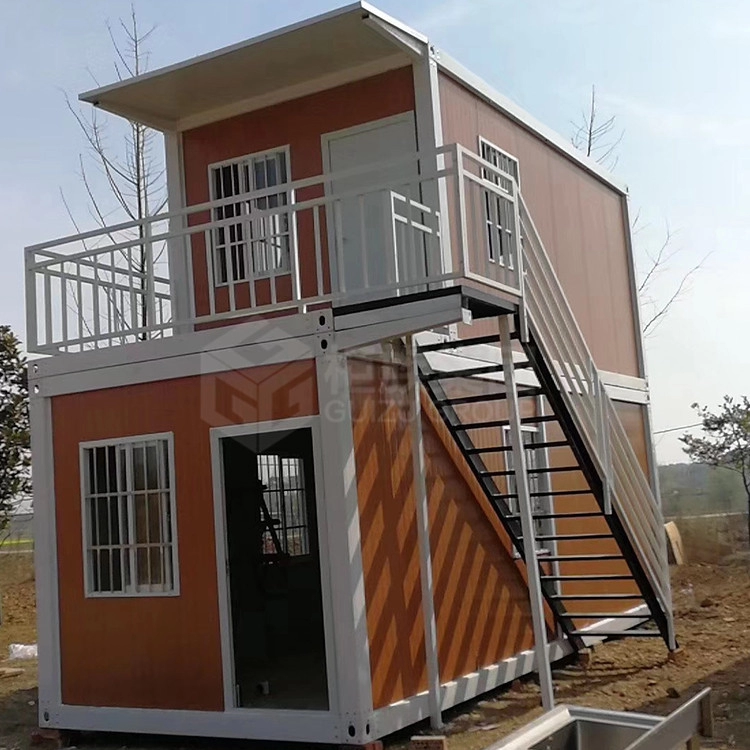 Mobiel afneembaar modulair huis voor kamperen op het terrein