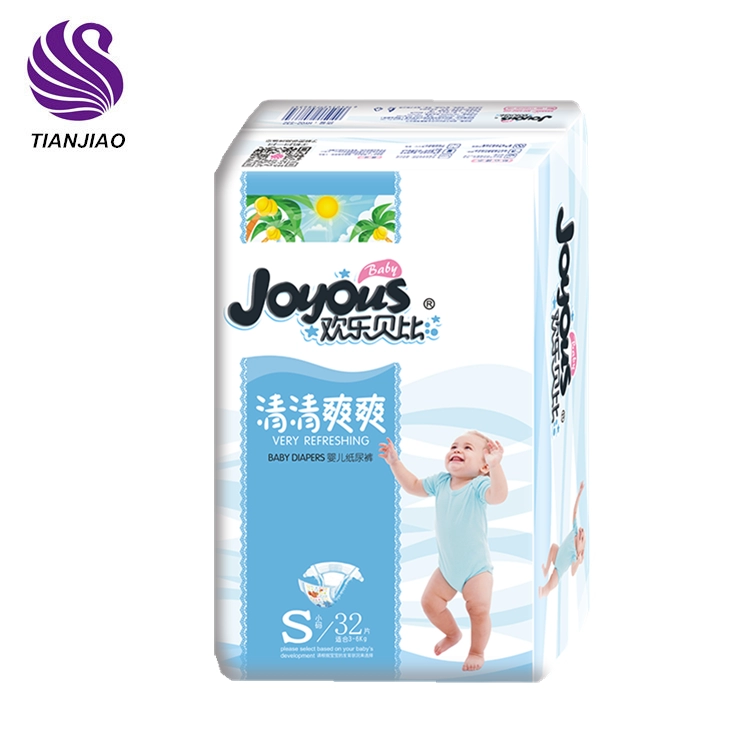 Hoge kwaliteit wegwerpbare droge en zachte babyluiers in Quanzhou