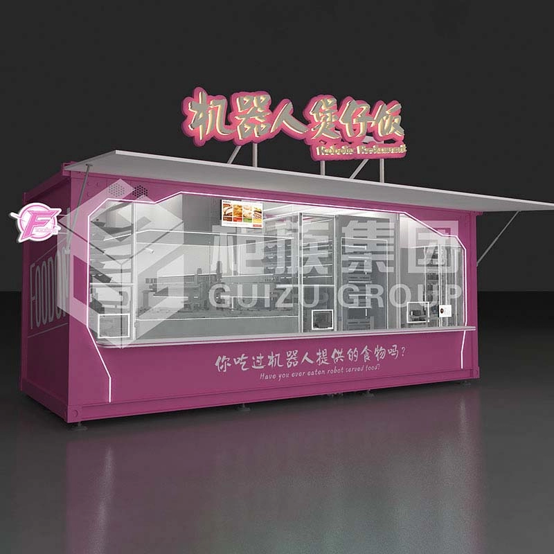 20ft Tiny Mobile Shipping Container-restaurant