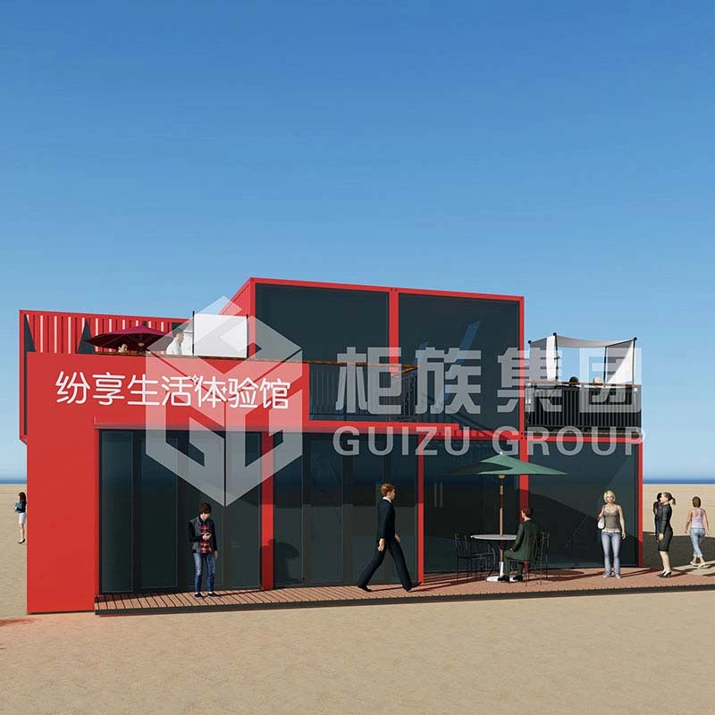 China Factory Supply 40ft modulair geassembleerde verzendcontainer entertainmentlocatie