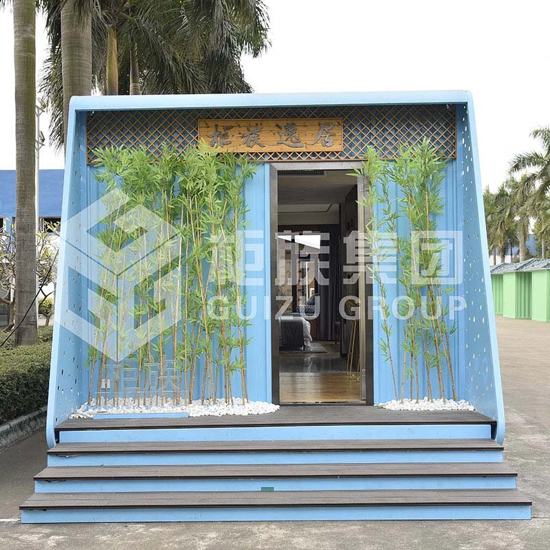 OEM China fabrikant Prefab mobiel hotel gemaakt van golffineer