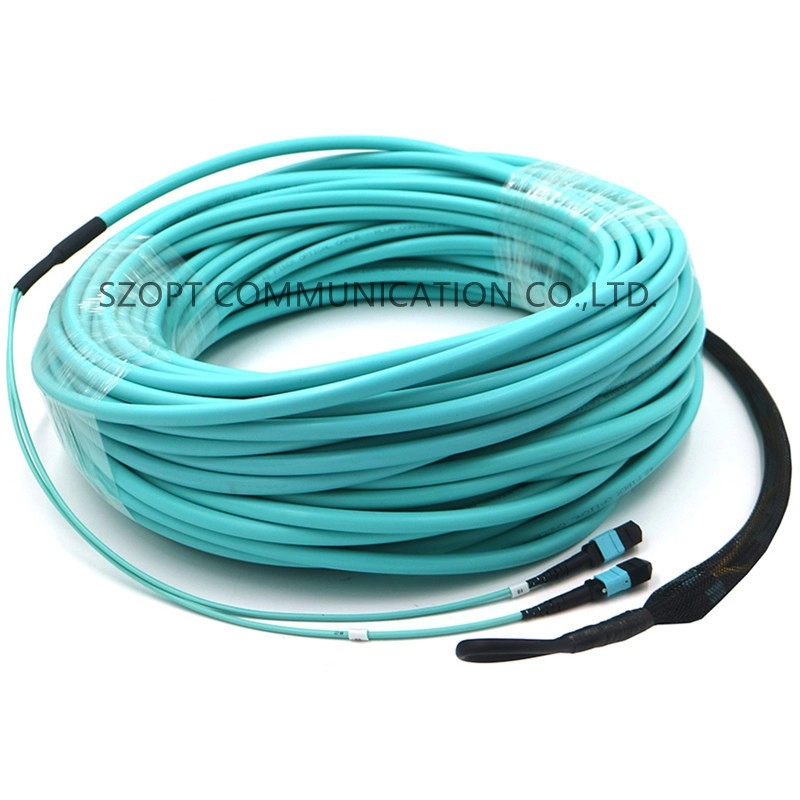 MPO MTP Trunk-kabel met trekoog SM MM OM3 OM4 OM5