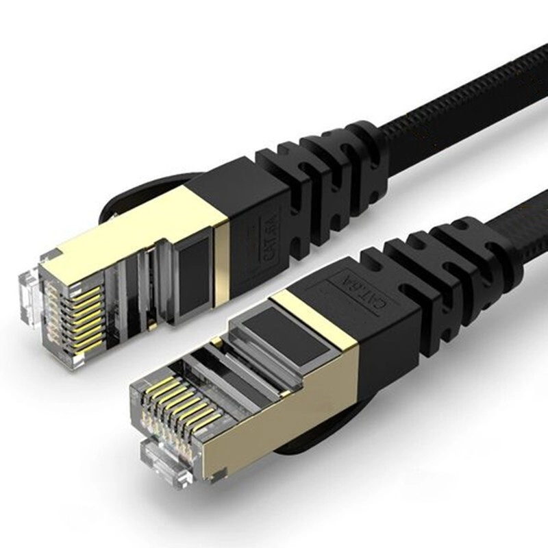 Cat6A Ethernet-patchkabel RJ45-RJ45 UTP STP/FTP, SFTP en SSTP