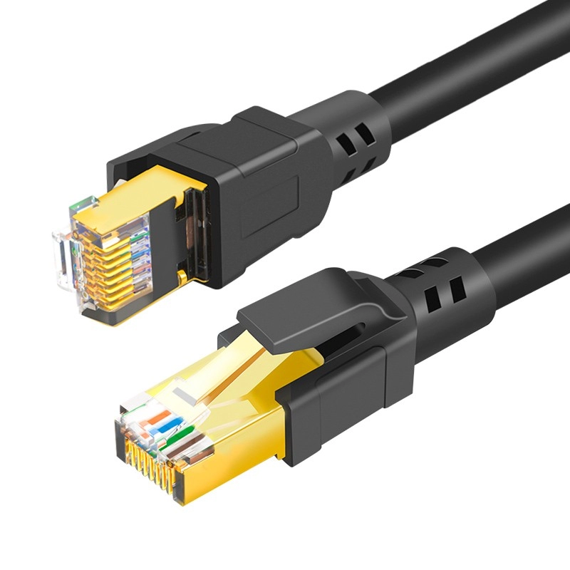 Cat8 Ethernet-patchkabel RJ45-RJ45 UTP STP/FTP, SFTP en SSTP