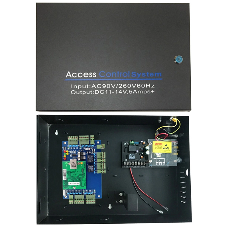 2-deurs netwerk RFID-toegangscontrolepaneel met AC110V/220V-toegangsvoeding