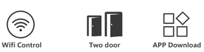 WIFI dubbele deur toegangscontroller