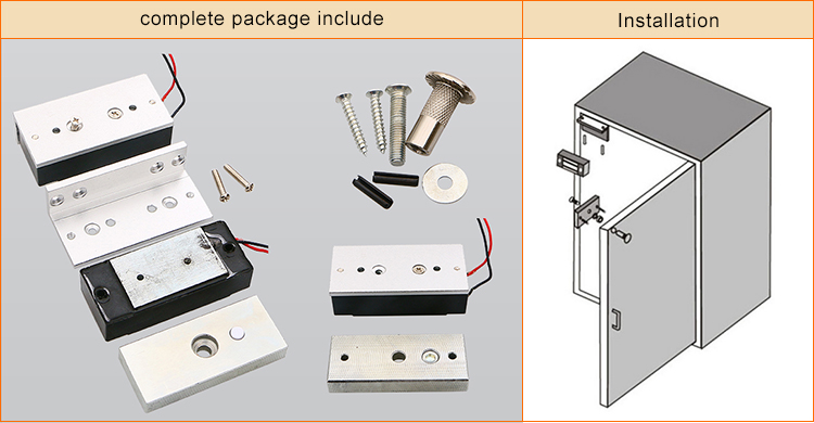 Klein elektromagnetisch slot