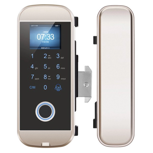 RFID-sleutelloze deurtoegangssystemen met digitale deursloten met aanraakscherm