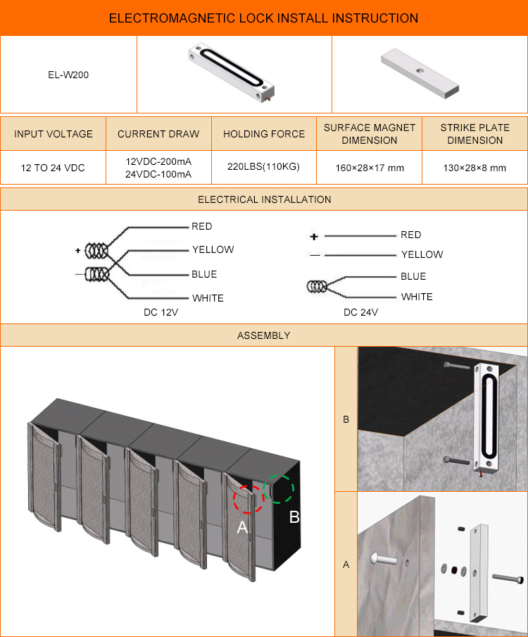 magnetisch slot voor buiten