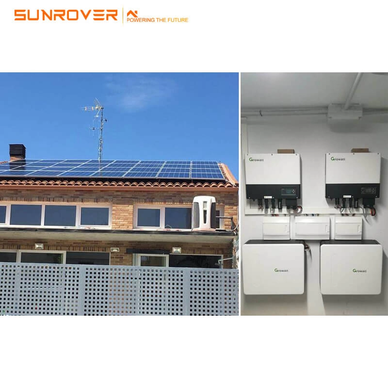 Sunrover Growatt SPF3500ES SPF5000ES 24V 48V off-grid zonne-omvormer met parallelle functie