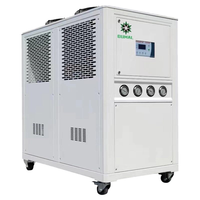 10 pk lucht-watergekoelde koelmachines voor metaalafwerking