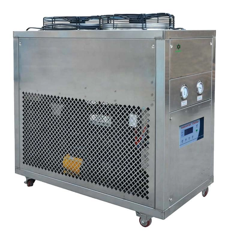 -10℃ Luchtgekoelde koelmachine van roestvrij staal op lage temperatuur