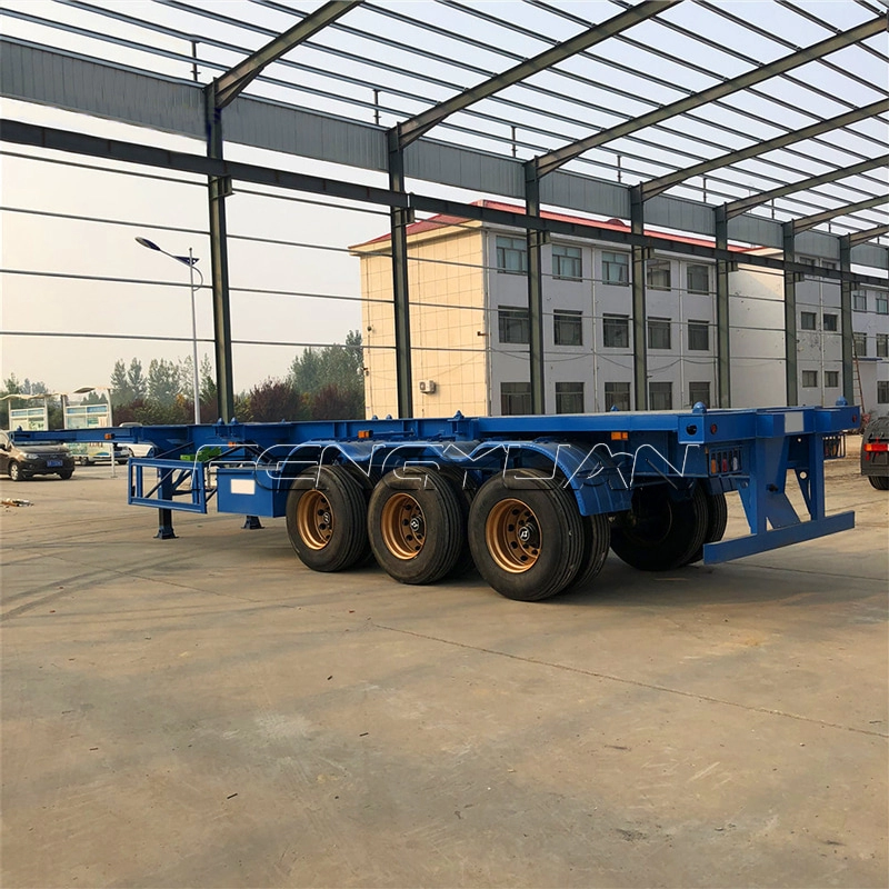 40ft containerchassis Transport skeletoplegger