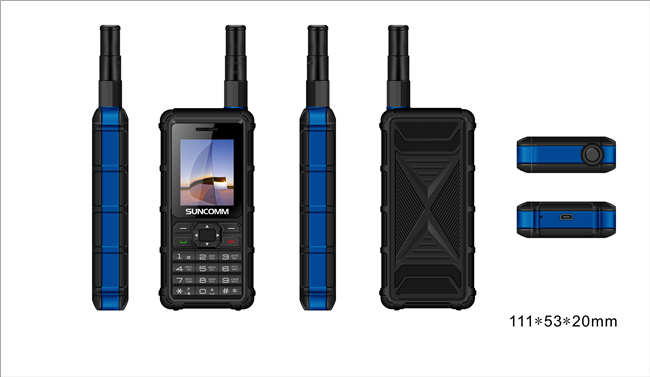 Sterk signaal CDMA450Mhz Black Bar-telefoon