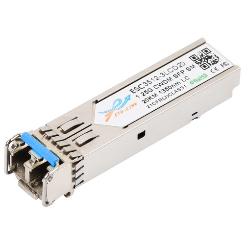 1.25G CWDM SFP 20KM LC optische transceiver